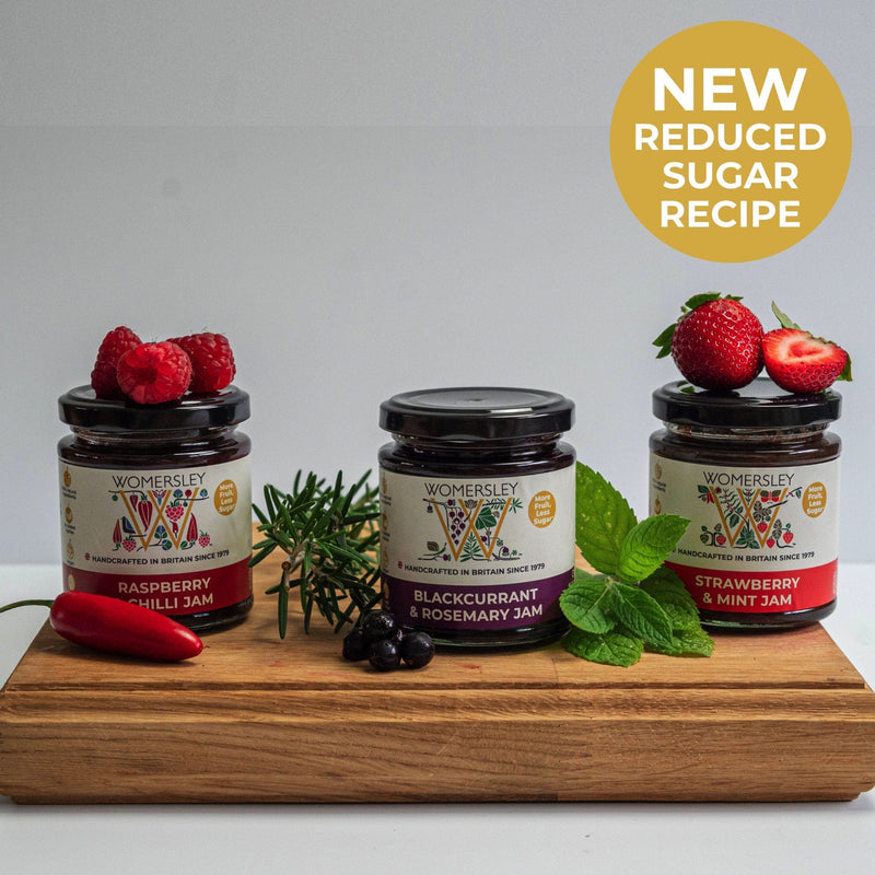 Luxury Gourmet Fruit Jams Gift Box - More Fruit, Less Sugar Jams