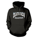 Death Row Records Unisex Hoodie: Metallic Logo
