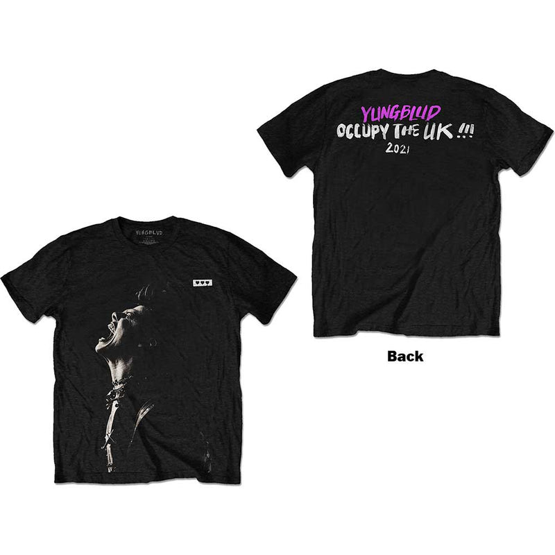 Yungblud | Official Band T-shirt | Occupy the UK (Back Print)