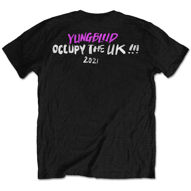 Yungblud | Official Band T-shirt | Occupy the UK (Back Print)