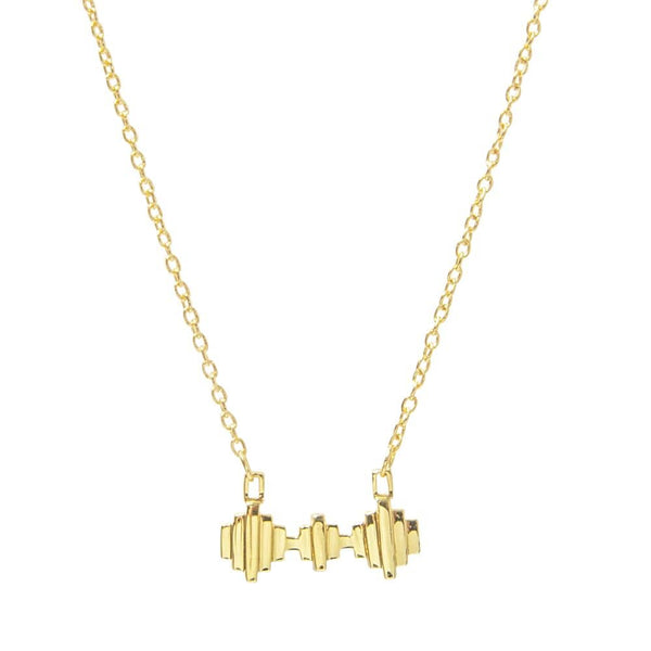 Jewel Tree London Baori Trinity Necklace Gold