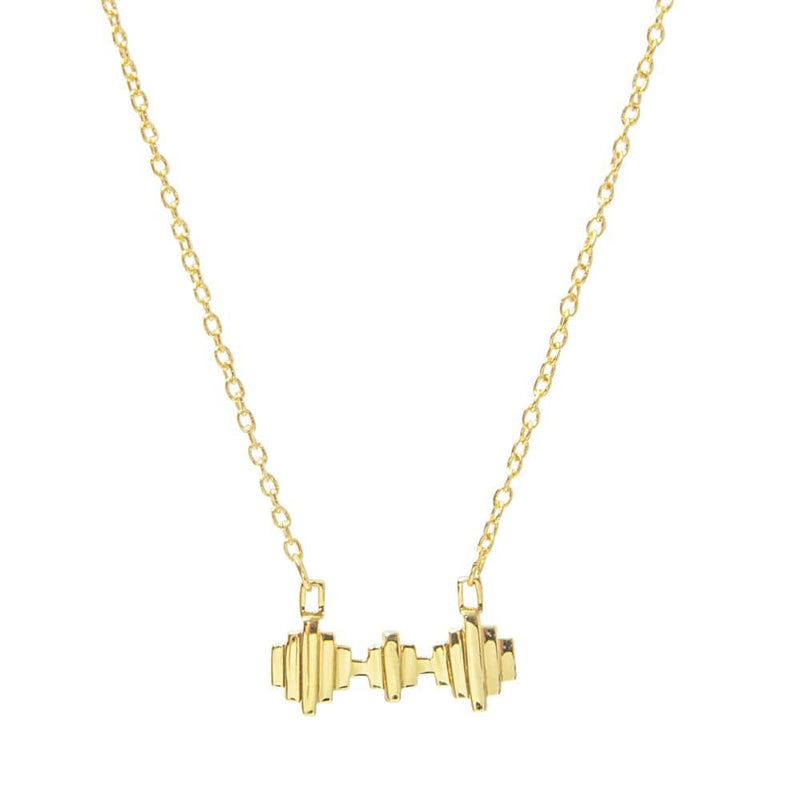 Jewel Tree London Baori Trinity Necklace Gold