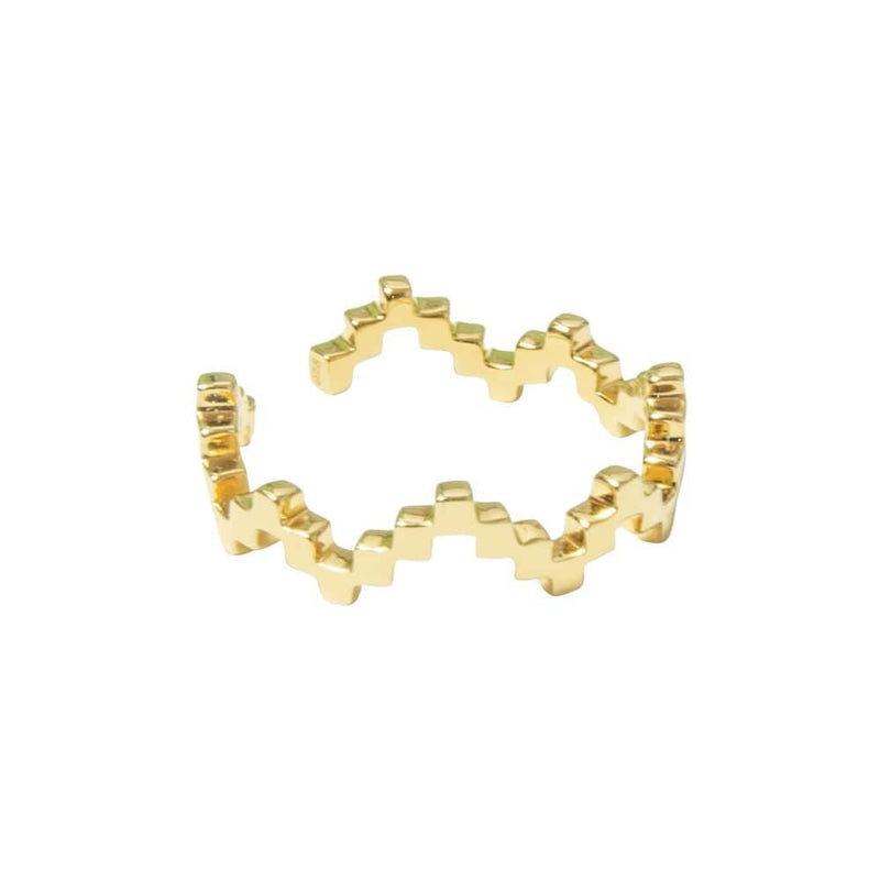 Jewel Tree London Baori Silhouette Ring Gold
