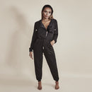 Small After Tan Jumpsuit (Black) - Girl