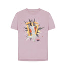 Mauve Barmy Army Woody Ladies Tee