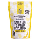 Drool-Worthy Pumpkin Seed & Banana Biscuit Mix - Doggy Baking Co Pouch - Case of 10 - Cookie Mix - Bottled Baking Co