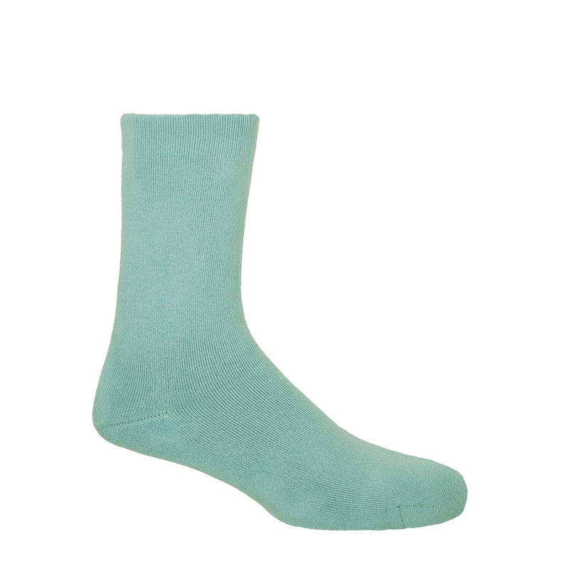 Peper Harow men's blue Plain luxury bed socks 