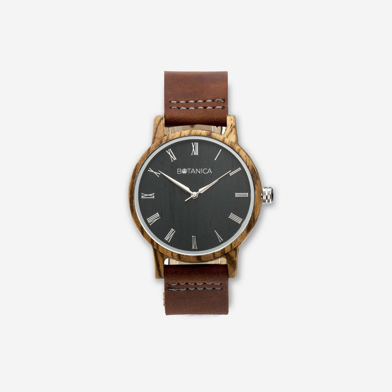 Botanica Ivy Watch - 42mm Edition Real Soft Leather Brown