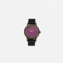 Botanica Jasmine Watch - 36mm Edition Real Soft Leather Black