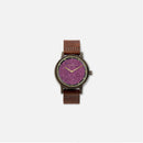 Botanica Jasmine Watch - 36mm Edition Real Soft Leather Brown