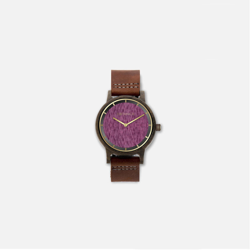 Botanica Jasmine Watch - 36mm Edition Real Soft Leather Brown