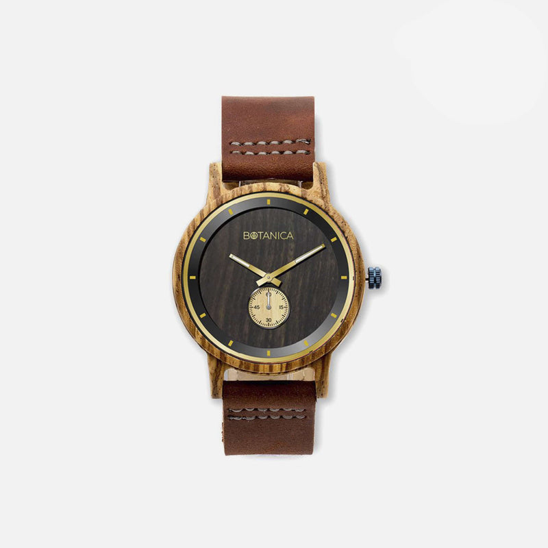 Botanica Juniper Watch - 42mm Edition Real Soft Leather Brown