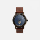 Botanica Moonflower Watch - 42mm Edition Real Soft Leather Brown