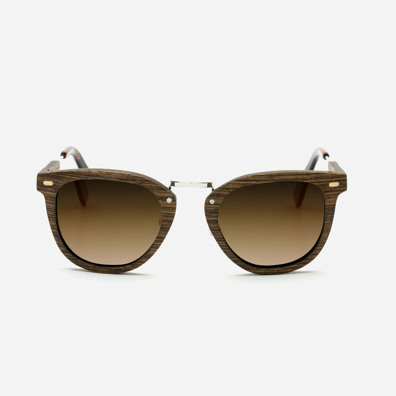 Cambium Tofino Sunglasses - Wooden Frame 