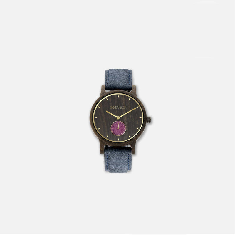 Botanica Violet Watch - 36mm Edition Vegan Navy