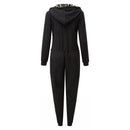 After Fake Tan Jumpsuit (Leopard) (Back)