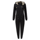 After Fake Tan Jumpsuit (Leopard) (Front)