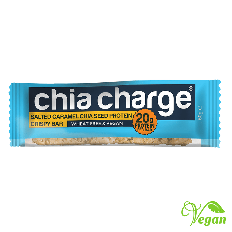 Chia Charge Bars Protein Crispy Bar 60g (Box of 10)