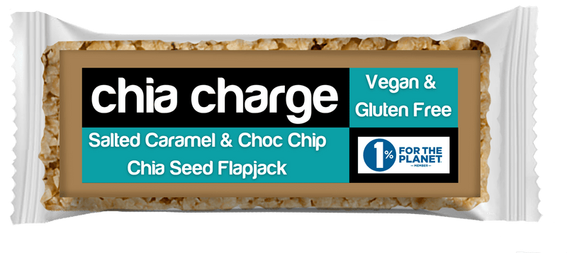 Chia Charge Bars Vegan & Gluten Free Mini Flapjacks 18 x 30g