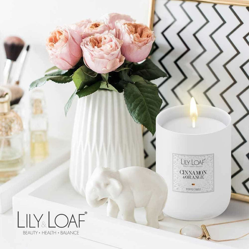Lily and Loaf - Cinnamon and Orange Soy Wax Candle - Candle