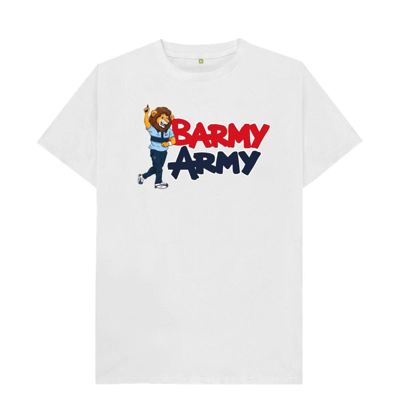 White Barmy Army Mascot Send Off Tee - Men's