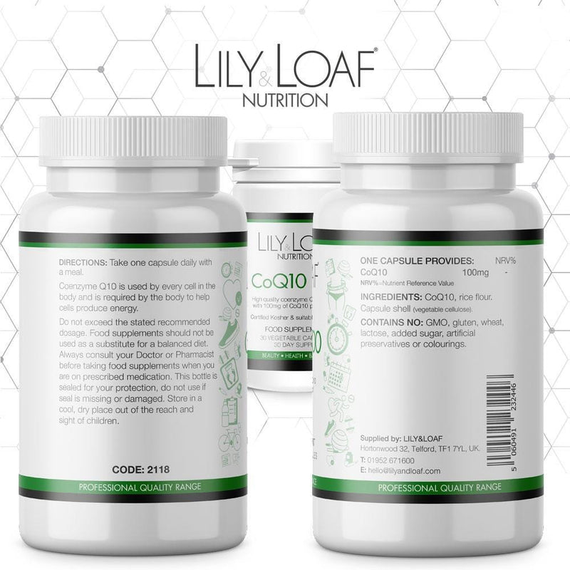 Lily & Loaf - CoQ10 100 - Capsule