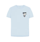Sky Blue Barmy Army Legends Cricket Club Ladies Tee - Cook