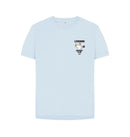 Sky Blue Barmy Army Legends Cricket Club Ladies Tee - KP