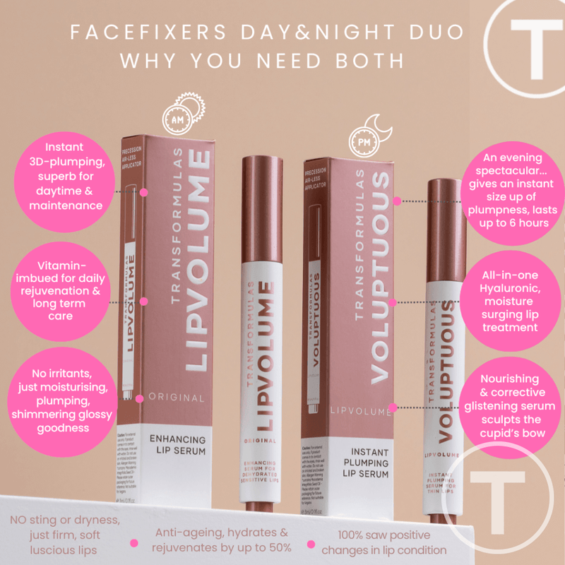 Facefixers Day & Night Lip Plumping Duo