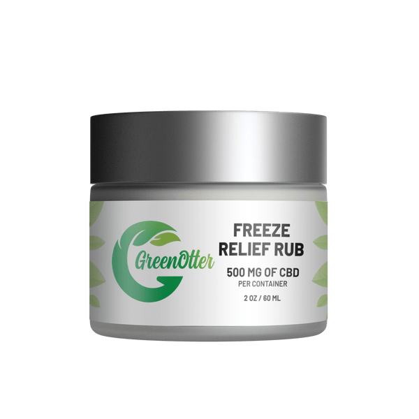 Green Otter 500mg Freeze Relief Rub
