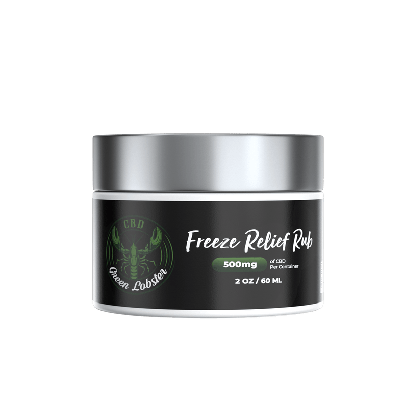 Green Lobster 500mg Freeze Relief Rub
