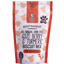 Tail-wagging Grain Free Goji Berry & Turmeric Biscuit Mix in a Pouch - Case of 10 - Bottled Baking Co