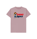 Mauve Barmy Army Mascot Tee - Juniors