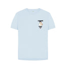 Sky Blue Barmy Army Legends Cricket Club Ladies Tee - Vaughan