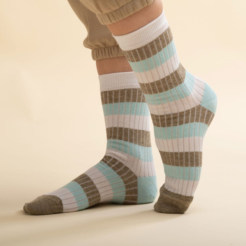 Chord Women's Socks - Turquoise