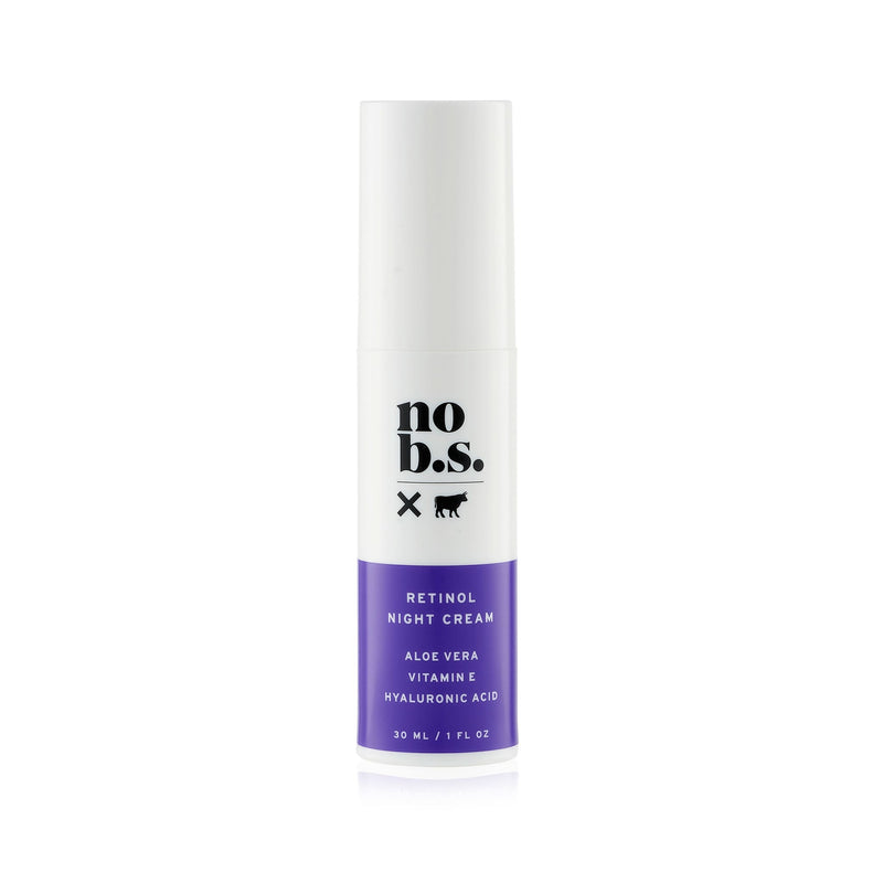 No BS Skincare Retinol Night Cream Bottle