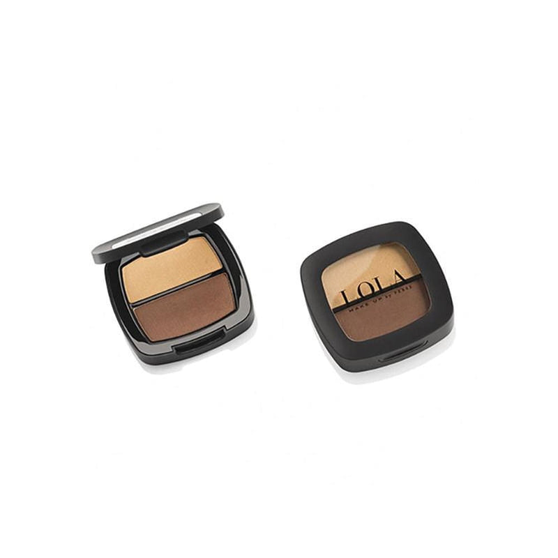 Lola Make Up by Perse Duo Eyeshadow 003-Brown