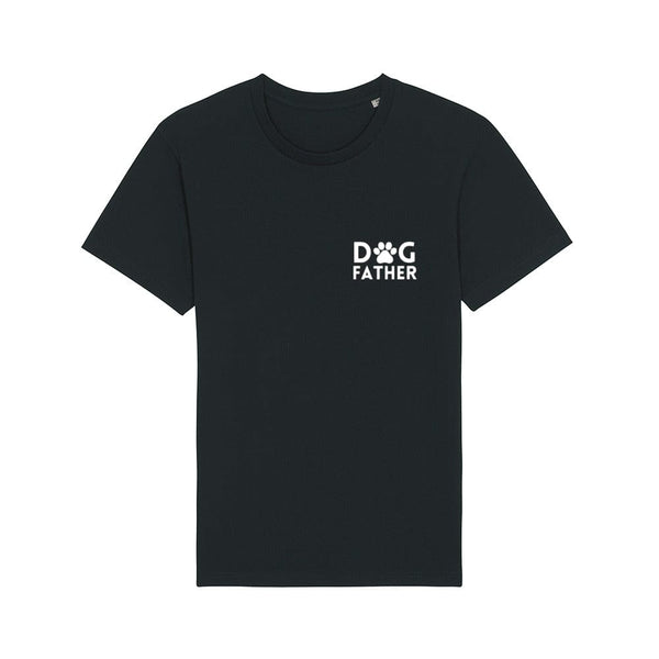 Dog Father Paw Print T Shirt