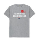 Athletic Grey Barmy Army Two Season Slogan Tee - Men's