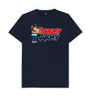 Navy Blue Barmy Army Trumpet Mascot Tee - Men's