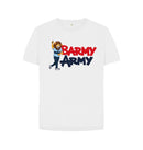 White Barmy Army Mascot Send Off Tee - Ladies