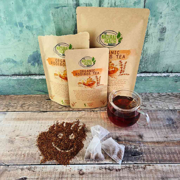 organic rooibos tea bags by The Natural Health Market