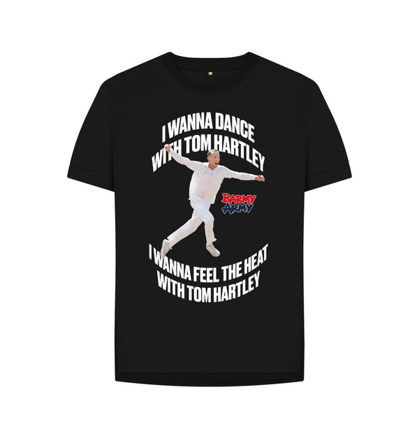 Black Barmy Army Tom Hartley Relaxed Fit Tee - Ladies