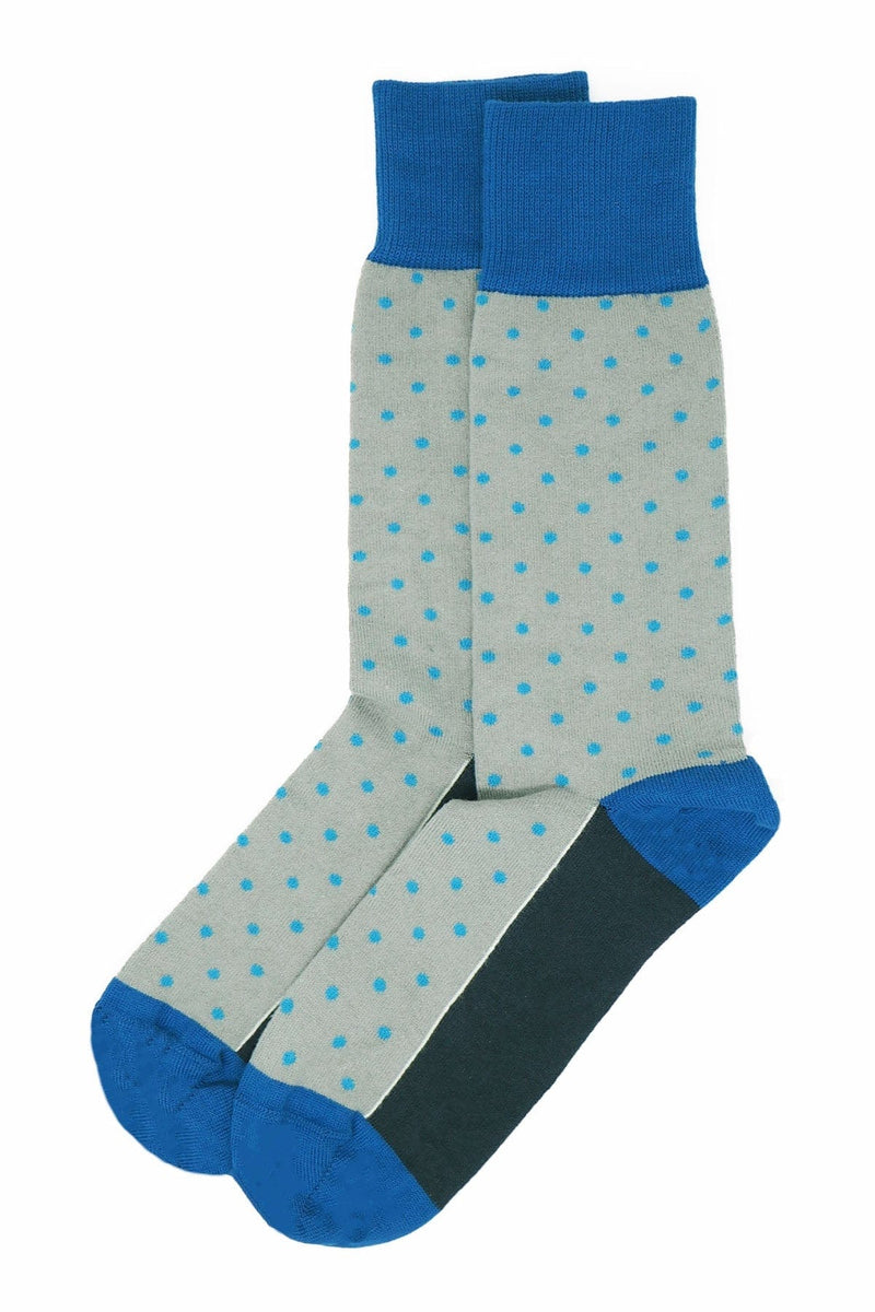 Pin Polka Men's Socks - Grey