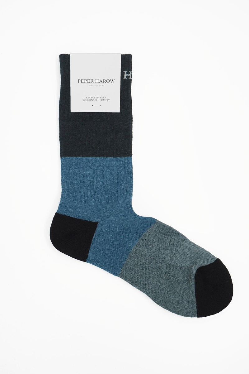 Recycled Women's Sport Socks - Navy