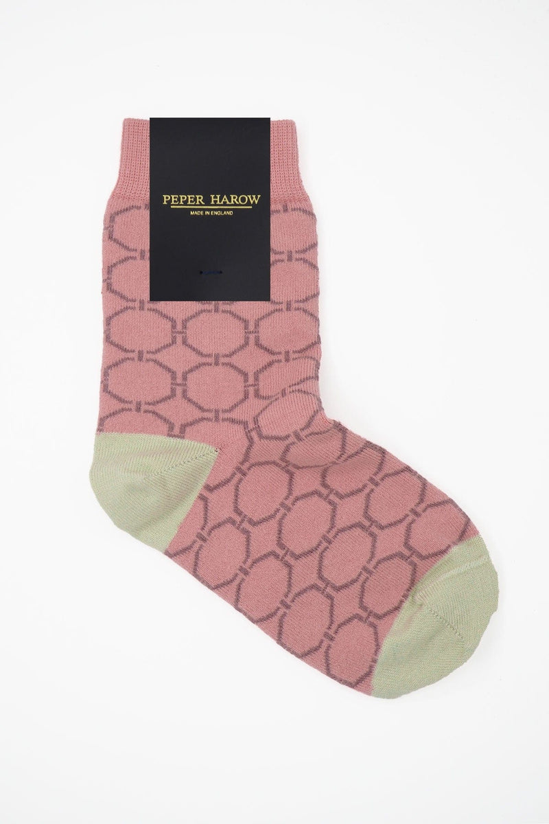Beehive Women's Socks - Pink