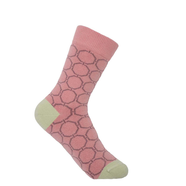 Beehive Women's Socks - Pink