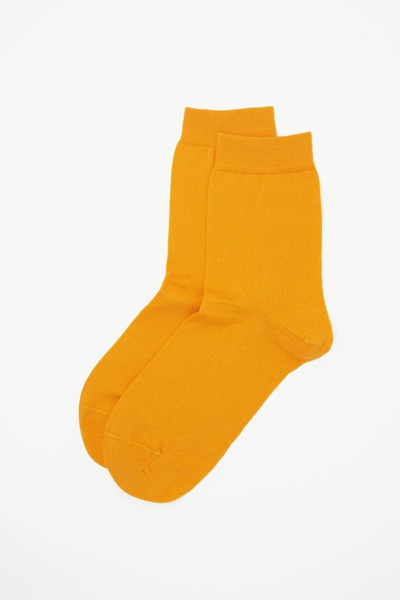 Classic Women's Socks - Yellow