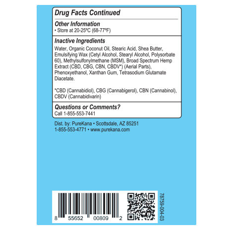 600 mg CBD Cream + CBG Pain Relief Ointment