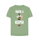 Sage Barmy Army Keeper Relax Fit Tee - Ladies